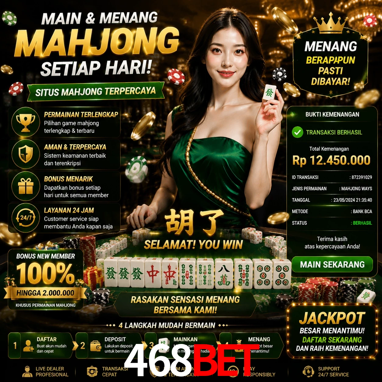 Ganhar e sacar na 468bet